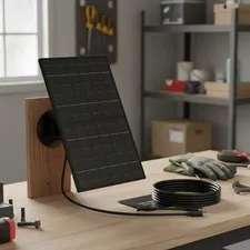 High-Efficiency 6W Solar Charger for Cameras –  Waterproof, Adjustable Mount