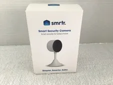 smrtr Smart Security Camera With Night Vision Two-Way Audio Comms