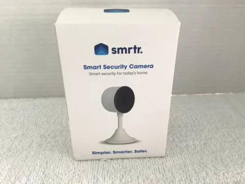 smrtr Smart Security Camera With Night Vision Two-Way Audio Comms