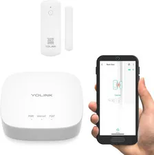 Lora Smart Door Sensor Starter Kit: Hub & Door Sensor - Door Left-Open Reminders