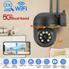 5G Wifi Wireless Security Camera System Outdoor Home Night Vision Cam 1080P HD
