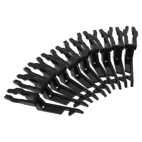 10Pcs Emergency Break Glass Keys for Home Fire Rescue Black