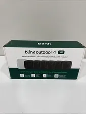 New! Blink Security Cameras 6 Camera Set Outdoor 4 XR w/ Sync Module HD Wireless
