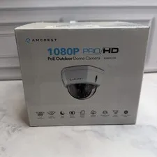 Amcrest IP2M-851EW 1080P ProHD PoE Outdoor Dome IP Security Camera Open Box