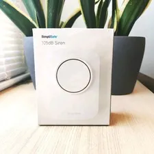 SimpliSafe 105dB Auxiliary Siren Compatible w/ Gen 3 Home Security System *NEW*