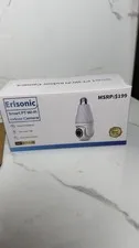 Erisonic Smart PT 2MP Wi‑Fi Indoor IP Camera, Motion Detection, Two‑Way Audio
