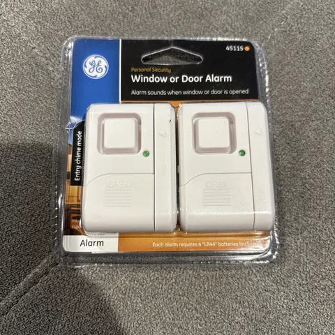 GE 45115 Personal Security Window Door Alarm 2 Pack