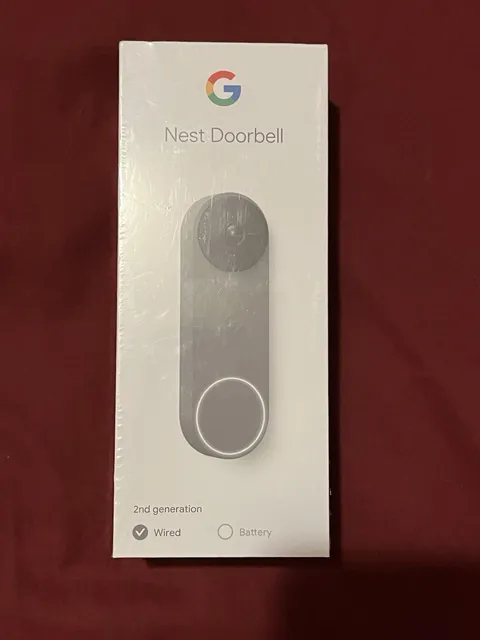 Nest Doorbell 2nd Generation Wired Ash (Dark Grey)