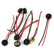 8pcs Electret Pick-up Condenser Microphone Port Dual Wire 4mm x 2mm