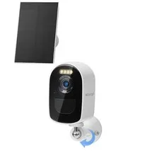 Solar Powered 4MP Wireless Outdoor , NVR System
