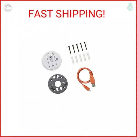 Spare Parts Kit for Outdoor Cam Plus (Battery), White