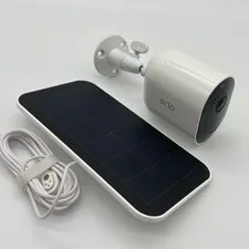Arlo Pro 4 "VMC4040P"  Spotlight Indoor/Outdoor Camera - W/ Solar Panel & mount