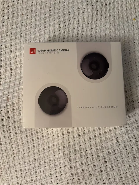 YI Home 2K pro Twin Pack Security camera model YYS.62121  NEW - SEALED BOX