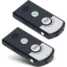 Rechargeable Wireless Intercom for Elderly & Kids - Easy Setup, Indoor/Outdoor