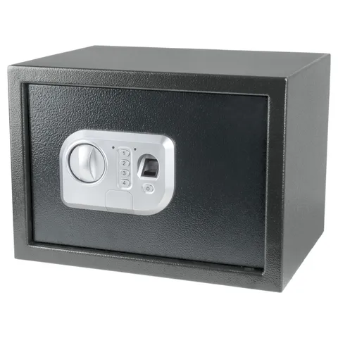 Electronic Safe - Digital Biometric Fingerprint Lock Box with 2 Override Keys...