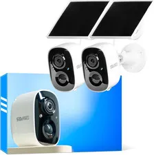 Vicohome 2CG6 Best 2K Solar Security Camera Wireless Outdoor System, No NVR Need