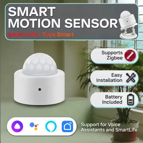 Motion Sensor Zigbee 3.0 Smart Human Body PIR Sensor Infrared Detector Security 
