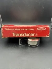 UNISEC QT-F Transducer Transmitter Ultrasonic Motion Detector NOS Box Damaged