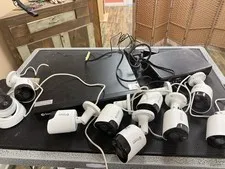 Swann Wired CCTV Complete System w/ 8 Cameras Indoor/Outdoor Color Black/White