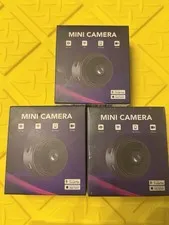 3 Pack FTY Mini Security Camera Wi-Fi Night Vision Magnetic New in Box