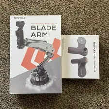 MOVMAX Blade Arm Suction Cup Arm Grip Kit w/ Pocket Controller for DJI Osmo