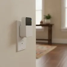 Outlet Wall Mount for Blink Sync Module 2, Sturdy Holder with Built-in Plug |...