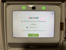 QOLSYS iQ4 iQP4001 IQ Panel 4 ALARM PowerG LTE GE S-Line 319.5 MHZ Verizon LTE