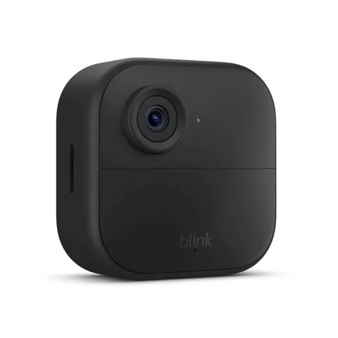 Blink Outdoor 4 Smart Security Camera Two-Year Battery Life Two-Way Talk.