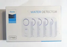 NEW/OPEN BOX - Govee Water Leak Detector (5-Pack) H5054