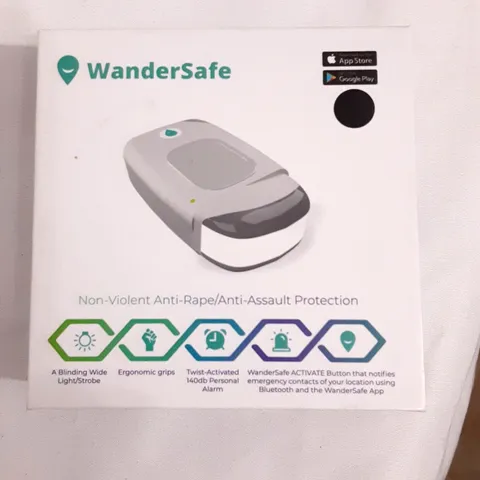 Wandersafe Personal Alarm System Travel Safety Siren Alarm Silent Notifications