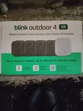 Blink Outdoor 4 XR Wireless Smart 1080p Security Camera with Two Year Battery Li
