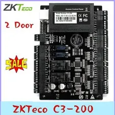 ZKTeco C3-200 Board Access Control Board Door Access System IP-based  2 Doors