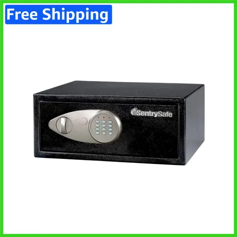 Medium-Wide Digital Safe with Keypad Lock - Secure Your Valuables (0.78 cu ft)