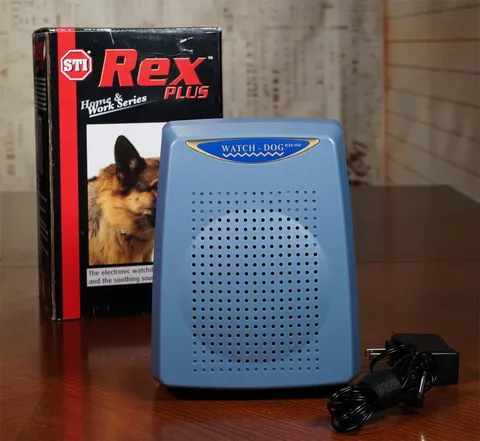 STI Rex Plus Electronic Watchdog ED-50 Sound Activated Alarm W/Box Tested Works