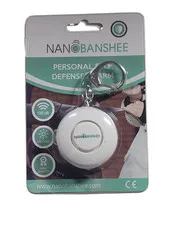 Nano Banshee Personal Defense Alarm Led Light Key Chain New Unopened