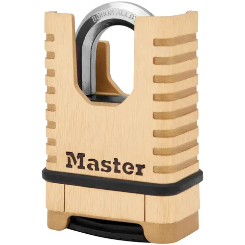 Master Lock M1177EURDCC Excell™ Closed Brass Combination Lock 58mm