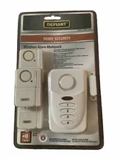 Defiant Wireless Home Security Door or Window Alarm Kit Multipack 1001090458