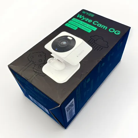 Wyze Cam OG 1080p HD Wired Indoor Outdoor Security Camera Spotlight Sealed