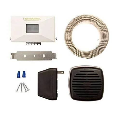 Safeguard Supply - Wired Informer Motion Sensor Door Entry Alert Kit - White