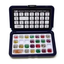 Locksmith Lock Pinning Kit-Suits Lockwood & Whitco Locks-LPKLW-Free Postage Aust