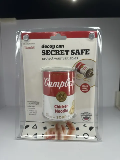 NEW Campbell's Chicken Noodle - Decoy Can - Secret Safe - FREE SHIPPING