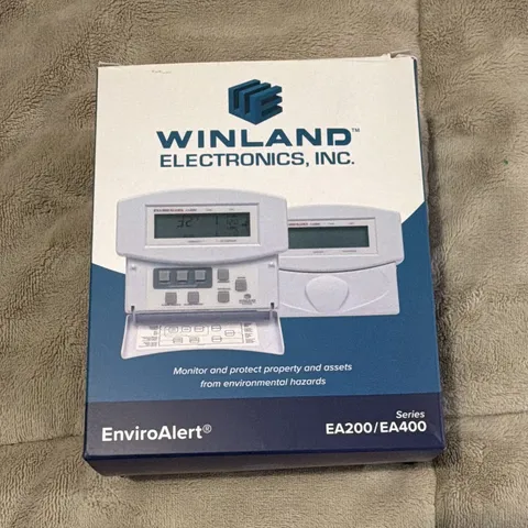 Winland EnviroAlert EA400 12V Wired Indoor Digital Environmental Sensor White