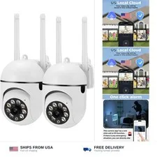Security Camera Wired,2.4G/5G Indoor Outdoor Wireless Cameras for Home Securi...