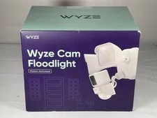 Wyze WZEC3FL Outdoor Floodlight Security Camera 2600 Lumen White