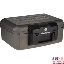 Fireproof Box Lockable Document Safe ETL Certified Durable Portable Valuables US