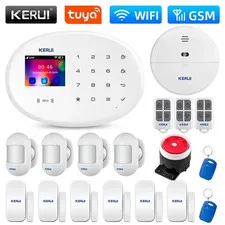 Home Security Protection WIFI Alarm System Kit with Door Opening Motion Detector