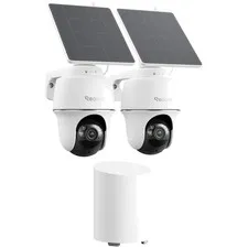 Solar Security Cameras Wireless Outdoor - 5MP AI Detection