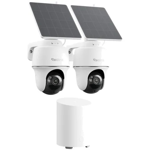 Solar Security Cameras Wireless Outdoor - 5MP AI Detection