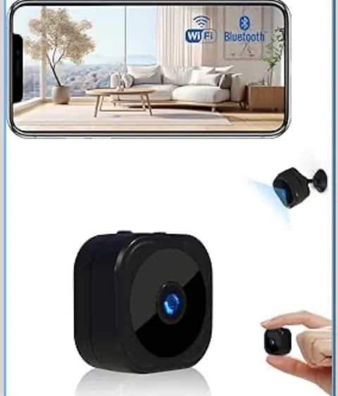 AOBOCAM Mini Camera for Home 1080P HD Indoor Battery Mini Cameras Wireless WiFi