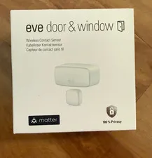 Eve Door Window Wireless Contact Sensor Matter Thread Smart Home New Sealed